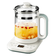 PLUS会员：Midea 美的 MK-YSNC1806 养生壶 1.8L63.37元包邮