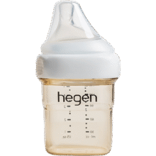 HEGEN海格恩奶瓶PPSU防胀气防呛仿母乳原装进口150ml新生儿宝宝1-3个月188元 (券后省20,月销2000+)