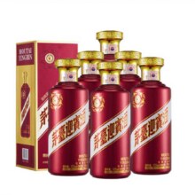 9日20点：MOUTAI/茅台 紫迎宾酒 53° 酱香型 500ml 6瓶908元