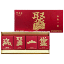 PLUS会员：全聚德 欢聚一堂 月饼礼盒4饼320g＊3件+赠1件92.4元包邮（合30.8元/件）