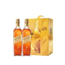 JOHNNIE WALKER 尊尼获加 金牌 750ml*2瓶礼盒装+绿牌200ml*1瓶400元