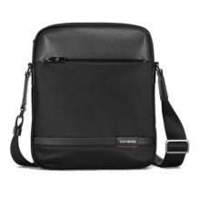 新秀丽（Samsonite）斜挎包精品男士单肩包超纤挎包时尚男包休闲实用TN5*09004黑色