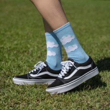 Vans Old Skool 经典常青款！VANS 万斯 升级款ComfyCush Old Skool 男女经典黑白超轻款低帮板鞋￥194.79 3.3折