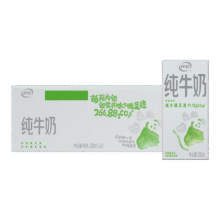 伊利 全脂 环保装 200ml 纯牛奶 营养乳蛋白苗条装 24盒33.9元（需领券）