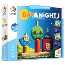 SMART GAMES日与夜 开学季蒙氏早教积木益智玩具男孩女孩生日礼物 2岁+235.9元 (送赠品,券后省10)