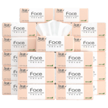 洁柔face 130抽加量抽纸限量发售38.7元
