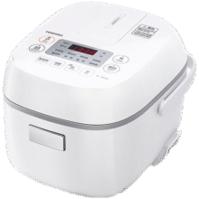 东芝（TOSHIBA）电饭煲家用小型1.6L迷你电饭锅1-2-3人3mm备长炭厚釜多功能智能预约定时做蛋糕宝宝粥不粘锅5MFMC RC-5MFMC(W)小小白 1.6L