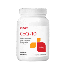 GNC健安喜辅酶q10胶囊100mg120粒 心脑血管备孕老人进口原装66元（需领券）