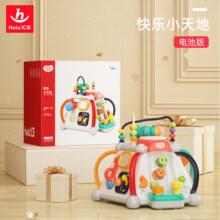 汇乐玩具（HUILE TOYS）六面体婴幼儿童玩具游戏桌早教1-3岁宝宝男女孩音乐玩具生日礼物 快乐六面体电池版149元 (每满300减30,券后省10)