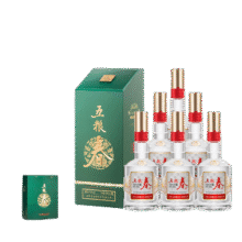 再降价，微信小程序，plus会员:五粮液 五粮春 二代菁萃 52° 浓香型 550ml 6瓶1222元（需领券，微信小程序）
