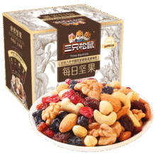 三只松鼠 每日坚果 175g/7袋16.9元（需换购）