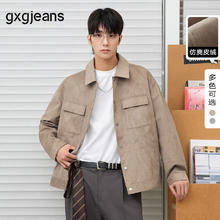 gxgjeans gxg.jeans男装 夹克合集 M款-卡其色 JED12105883 M (170)