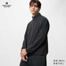 20点、双11：优衣库 合作款男装高弹力运动茄克防紫外线外套夹克轻薄48041174.5元包邮