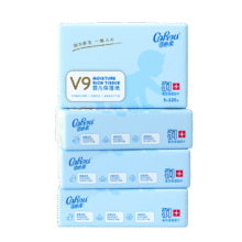 COROU/可心柔 V9 抽纸 3层 120抽 *4件16.91元