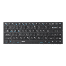 联想（Lenovo）来酷无线蓝牙双模 剪刀脚轻薄办公键盘 86键超长续航 平板ipad电脑办公通用超薄静音 BK001 黑色75.9元