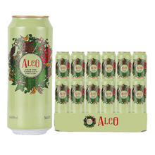 限移动端、淘金币可用：阿尔寇 ALCO 小麦白啤酒 500ml*24罐53.9元淘金币最高抵扣1.86元