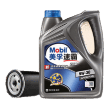 美孚（Mobil）京东养车速霸2000保养单次卡 SN 5W-30 4L30天可用147.33元包邮