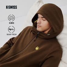 K·SWISS 双十一同价【卢布列夫同款】KSWISS盖世威外套 KUBE夹克带充气枕运动上衣810.39元
