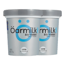 OarmiLk吾岛希腊酸奶0乳糖高蛋白低糖多口味低温酸奶DIY干噎酸奶碗720g 0蔗糖希腊酸奶720gx2桶128元 (券后省102)