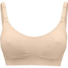 美德乐（Medela）哺乳文胸产后喂奶孕妇内衣 超透气舒适文胸 奶油色 XL99元 (券后省49)