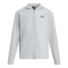 安德玛（UNDERARMOUR） Vibe Windbreaker男子梭织运动休闲外套1386555 摩登灰011 M318元（需领券，合159元/件）