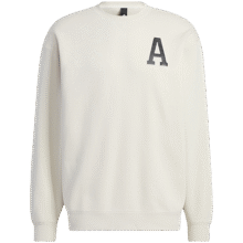adidas 春秋季男女同款简约舒适百搭加绒圆领运动休闲卫衣77元（超V会员价，有首单礼金价格更低）