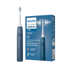 飞利浦（PHILIPS）【肖战推荐】电动牙刷钻石3系 中秋礼品 生日礼物 送男生女友 微泡水流HX5181/02星云蓝 国家补贴266.49元（需领券）