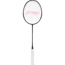 李宁（LI-NING）羽毛球拍雷霆小钢炮全碳素进攻型超轻高磅单拍黑色4U 已穿线220元 (每满240减20,券后省20)