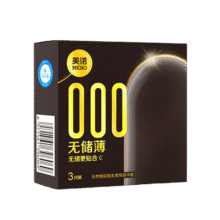超薄玻尿酸避孕套水润安全套持久001套套成人性用品情趣用品 无储薄3只装0.99元（需领券）