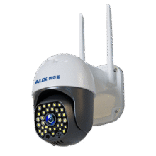 奥克斯高清室外摄像头防水手机远程无线wifi监控器360度无死角云台旋转无死角4g网络全景语音对话户外99元 (每满300减50,券后省20,月销1000+)