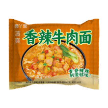 吃欢天 袋装方便面  三口味随机5包4.7元包邮
