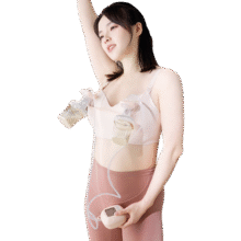 Spring Maternity春夏免手扶哺乳文胸电动吸奶器内衣无痕聚拢双边吸奶文胸 免扶文胸 M409元 (券后省90)