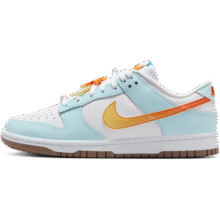 耐克女子轻便运动鞋冬季胶底低帮复古板鞋NIKE DUNK LOW IB8877 191白/多色/白/冰川蓝/貂棕 35.5519元 (券后省50)