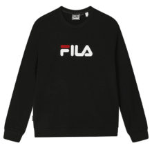 双11预售、PLUS会员：FILA 斐乐 情侣款套头卫衣 2025秋季休闲宽松针织长袖上衣226.75元包邮（前60分钟返20元价更低）