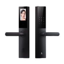 20点、再降价：德施曼 小嘀V20F 3D人脸识别智能门锁电子锁家用防盗门锁指纹密码锁966.73元（23-33名返100）