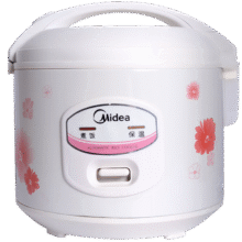 美的（Midea）微压电饭煲1-2-3-5-8人家用经典老式迷你小电饭锅大容量精铸发热盘老机械式简易操作蒸煮小型饭锅 2-8人节能易用+三件套+不粘内胆+粥汤 4L118.7元（需领券）