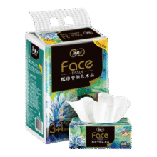 C&S 洁柔 抽纸高端油画 4层80抽*4包4.9元