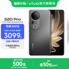 vivo S20 Pro 手机 松烟墨 12+512G2459.41元（需领券）