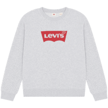 超V会员：LEVI'S Levi's李维斯 女士灰色圆领 宽松时尚卫衣百搭内搭163元