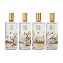 金徽酒  金徽嘉宾（鉴藏） 浓香型白酒中秋送礼 52度 500mL 4瓶 整箱装218元 (每满268减30,券后省20)