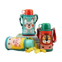 88VIP：TIGER 虎牌 儿童双盖保温杯600ml（直饮盖+杯盖 ）109.37元（94.37惊喜红包后，需领券，淘金币抵22.97，返50元超市卡后）