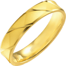 周生生永系列  足金素圈黄金戒指 婚戒对戒男女指环 78206R计价 11圈 - 3.42克(含工费100元)4061元 (券后省60)