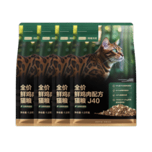 网易严选 全价鲜鸡肉猫粮J40 1.5kg*4袋179.15元
