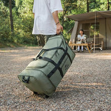 挪客户外 挪客（NatureHike）可折叠拖轮包 露营收纳包便携户外旅行大容量行李箱 橄榄绿126.82元