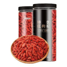 京东京造  特优级红枸杞子500g 新货宁夏中宁头茬免洗枸杞茶拒绝硫熏