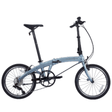 大行（DAHON）P10折叠自行车20英寸10速铝合金成人通勤V刹 PAA003 消光灰蓝3328.02元（需领券）