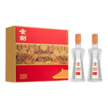 剑南春浓香型白酒 52度 礼盒装 送礼自饮酒 2024年 480mL 2瓶 52度金剑G19599元