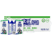 欧亚 全脂 纯牛奶 3.2g蛋白质 盒装 200g 20盒28.9元（需领券）