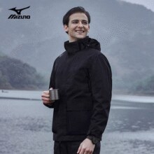 Mizuno 美津浓 男士春秋薄款防风防水多口袋工装外套 A2CE2530￥169.00 5.0折
