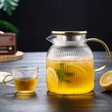 泡茶壶家用耐高温高硼硅玻璃茶壶耐热防爆大容量凉白开果茶 清清壶【透明色】 1000ml10.99元（买一送一，合5.5元/件）